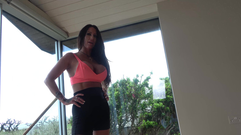 Latina Fetish: Mila &amp; Charlie's Bondage Yoga: Bound Tight and Ballgagged by Instructor...