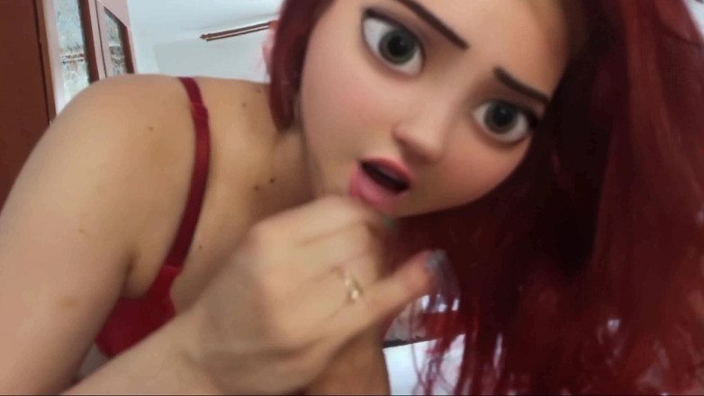 SexyFairyTale: Makes a blowjob close-up!!!