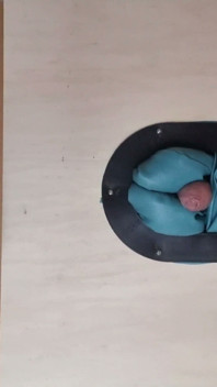 Fucking the Massage Table Below View