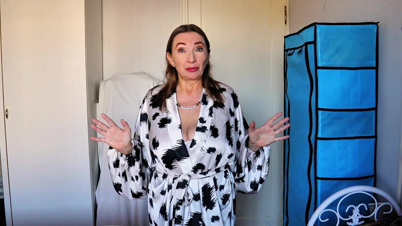 MariaOld: Stepmom Walks in, Finds Her Bra, and Lets Me Discover...