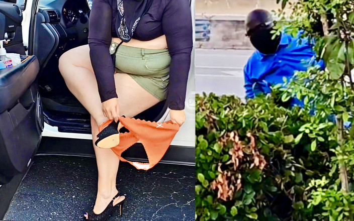 Big juicy ass booty clapper & jamdown: Perverzní chlap sledoval bbw SSBBW PAWG MILF, jak si dává...