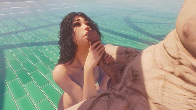 Hentaigamer18: Luxury Pool Fuck 3D Animation
