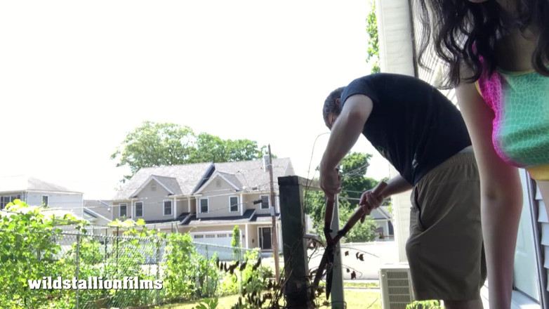 Porno angels: sexy gardening starring Alexandria Wu