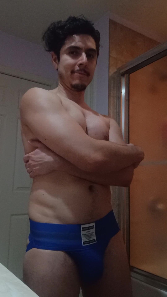 Tabasco Jake: Handsome Sexy Man Flexing Muscles, Wait 4 Large Dick by the...