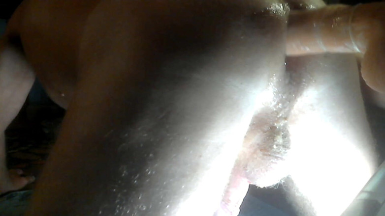 RobertLacrosse: Thrusting Rotating Dildo Creaming My Ass