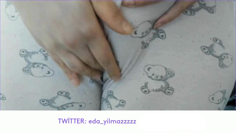 bigass_sexy_bigboobs: Cameltoe- Masturbation in Pajamas- Puffed Pussy- Turkish Porn