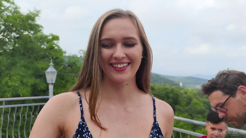 Immoral Live: Friend Convince Their New Step Sister Stacy Cruz to Have...