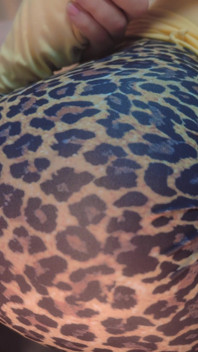 Leopard Leggings Porn - Keep Fucking After Cum Makes Big Tits Bounce! Lilykoti