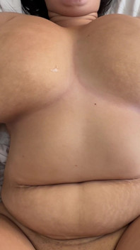 Huge Natural Breast to Play with