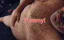Curvy N Thick: Sexy Chubby Hairy Daddy Edges to the Finish