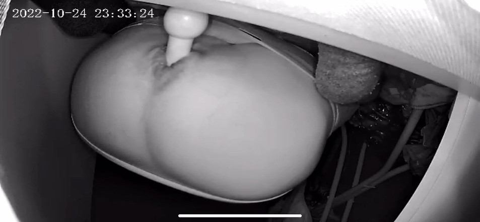 Haggy Baggy: Ручка деревянной жопы внутрь и наружу без рук