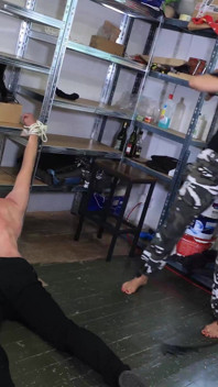 Military Girls Enjoy Humiliating Their Sock Slave