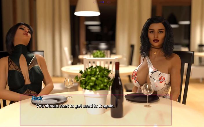 Visual Novels: Drž hubu a tancuj - část 18 - ošukal prsa milfky a vystříkal se...