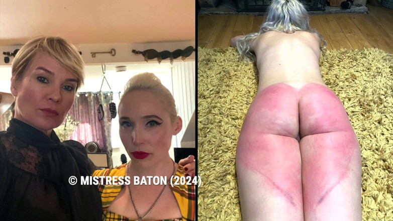 MistressBaton: Haar schaamlippen liegt niet