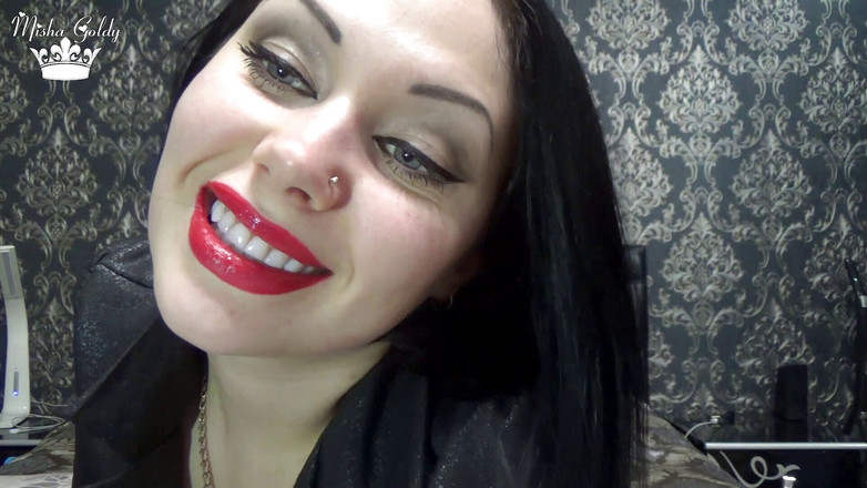 Goddess Misha Goldy: Rose lipstick और gloss tease