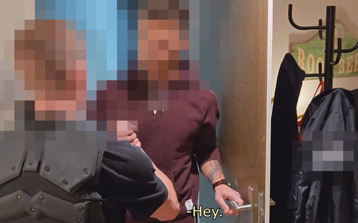 AntoGoesHunting: Teil 1 - Hetero-muskel-typ Und Wachmann Erstmals Anal, Küssen Und Blowjob, Während...