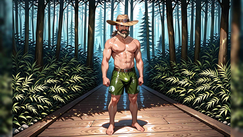 Erotic Man: Ai znaky se svaly bez košile