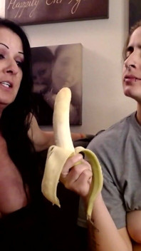 Lesbian Eating Bananas