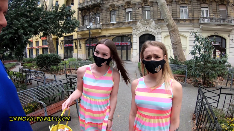 Immoral Family: Easter Egg Hunt Turns Into Taboo Hard Rough Sex for...