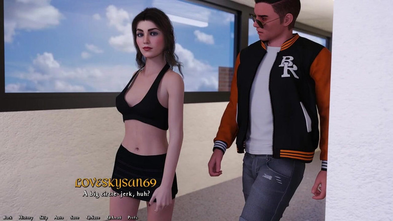 LoveSkySan69: Menjadi dik 0.6.0 bahagian 104 kongkek panas dengan Sarah oleh Loveskysan69