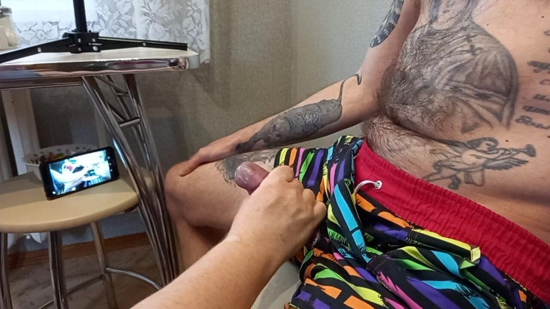 Zona901: 변기 위에 앉아 있어, 내 자지를 따먹는 뚱뚱한 여자 1