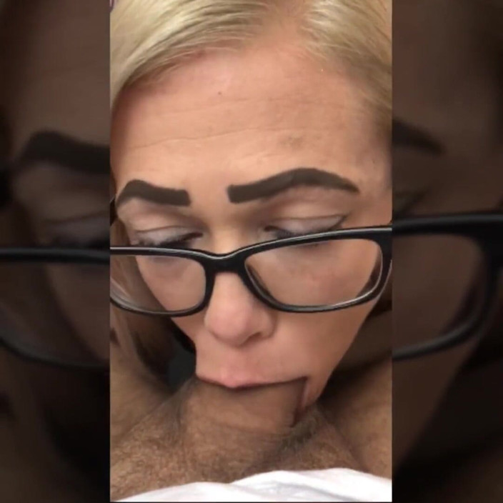 Tickled Pink Productions: Blonde slutwife smokes and sucks dick