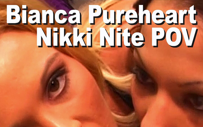 Edge Interactive Publishing: Bianca Pureheart &amp; Nikki Nite a Dick Delaware šukání do krku anální...