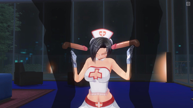H3DC: Y tá hentai 3d bú cu từ hai bệnh nhân cùng...