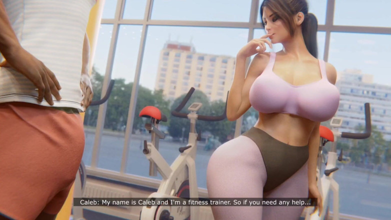 Sex anime taboo: Horny Wife Fucked by Gym Trainer