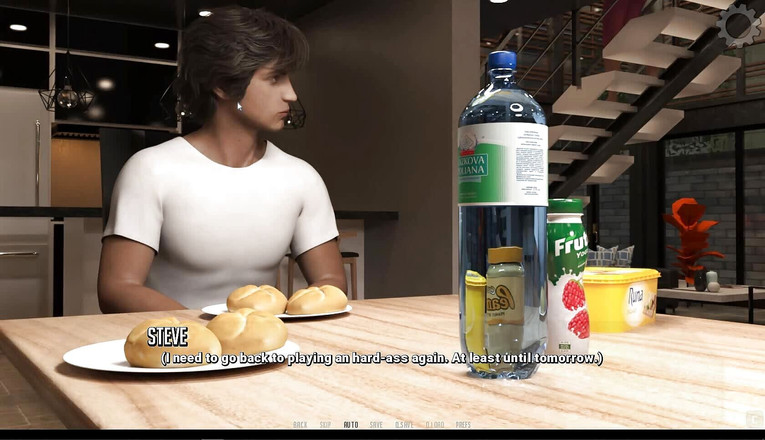 Erotic Krisso: Jouer avec le feu - gros seins naturels incroyables