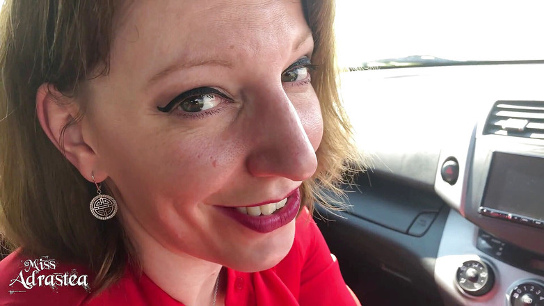 Miss Adrastea: Arruinado en castidad después de una provocación orgásmica