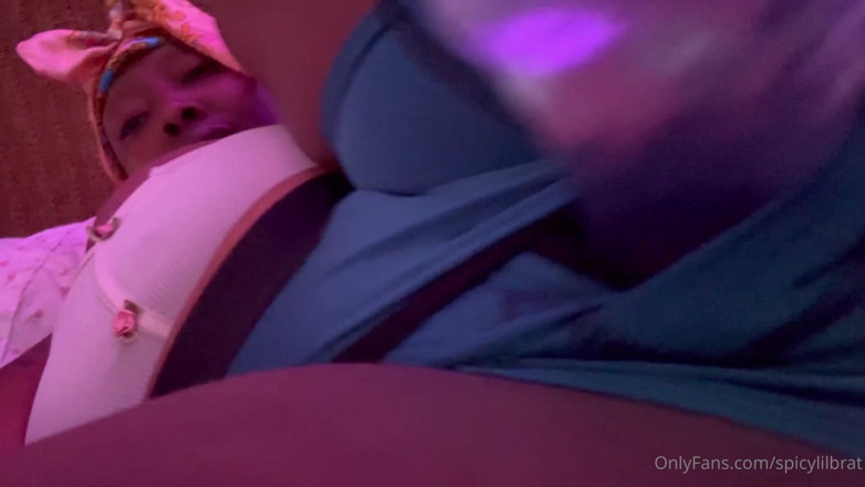 DMXTH: Busty Ebony Satisfying Her Urges