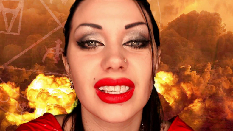 Goddess Misha Goldy: Dentro un Diavolo! Divorare feticcio!