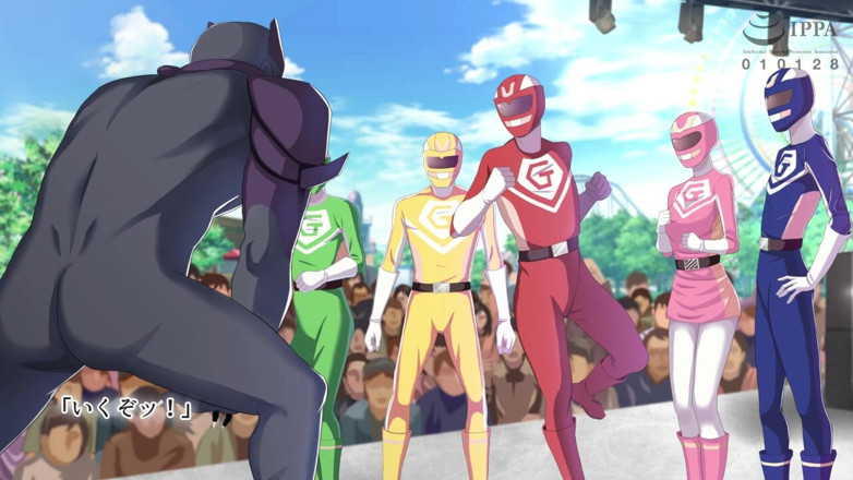 Hentai Eagle: Sneaked Into a Super Sentai Show: the Motion Anime