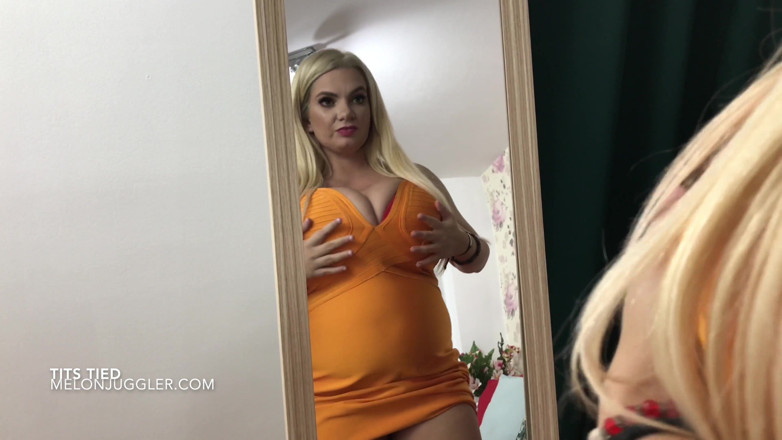 Big Bouncing Boobies: Kitty Cutes huge tits tied up