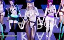 3D-Hentai Games: Red Velvet - Bad boy strip dance, Ahri, Akali, Kaisa, Evelynn,...