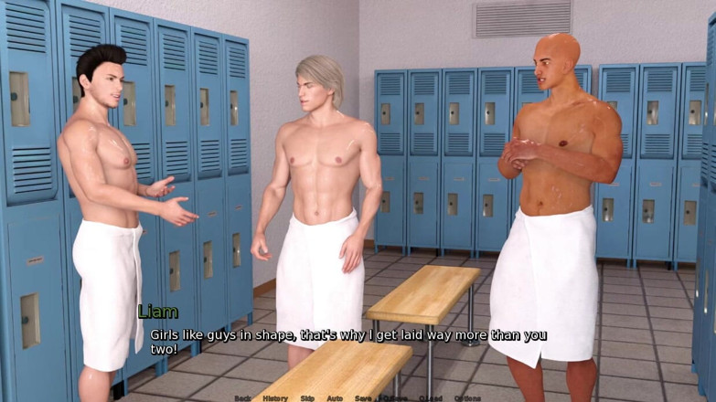 XXX Games Bunk: Laura Lustful Secret - Gameplay - Roleplay - Emma Peeking on Male in...