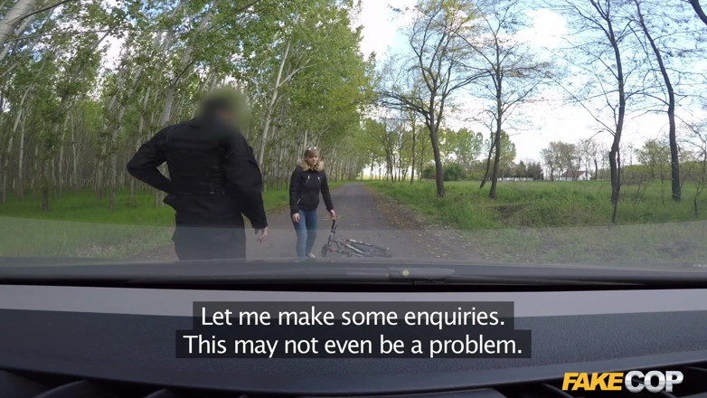 Fake Cop: Fake Cop - Skip the Bike Come Ride This Dick