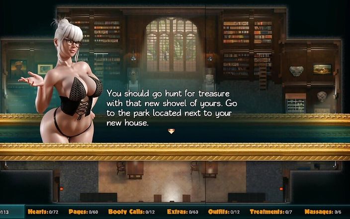 Naughty gameplays: 나디아의 보물 3부 - 최고의 밀프와 작업