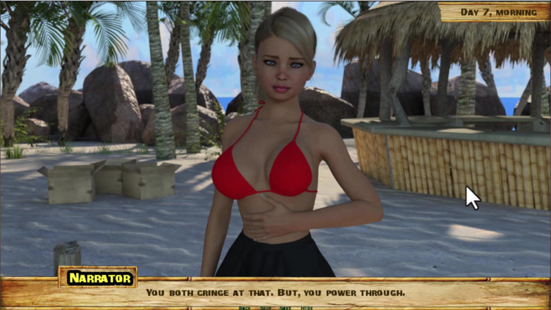 Johannes Gaming: Lewd Island #7 - exploring the beach