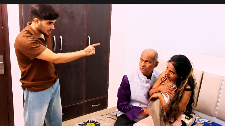 Hotmaster: Indian Stepfather Stepson Stepdaughter in Together Having Hardcore Fucking Sex...