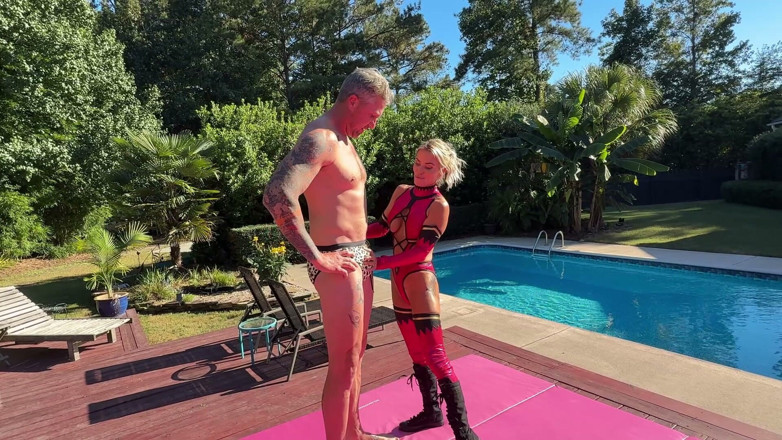 Tatiana Steele: Esposa sexual al aire libre Tatiana Steele vs Jay Spear