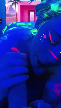 Blacklight Fun with Melanie Sugar