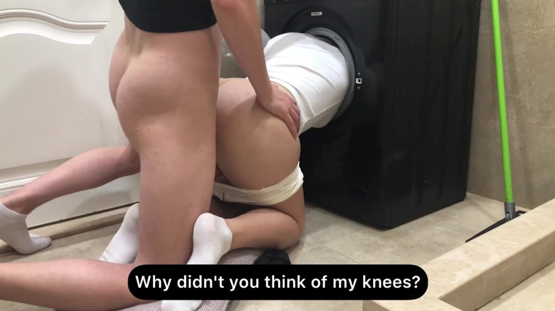 Good_view: Stepsister and I checked the stuck in the washing machine