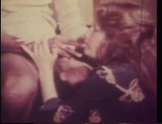 Vintage megastore: Vintage brunette helps fired black guy