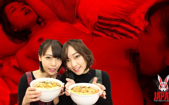 Japan Fetish Fusion: Soba y hot pot party - linda lesbiana traviesa juegan Yua...