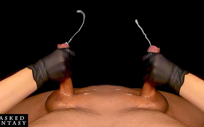 Masked-Fantasy: Portato a limite di un cazzo lungo e sensuale sborrata...