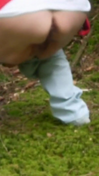 Jen Is Pissing in the Forest