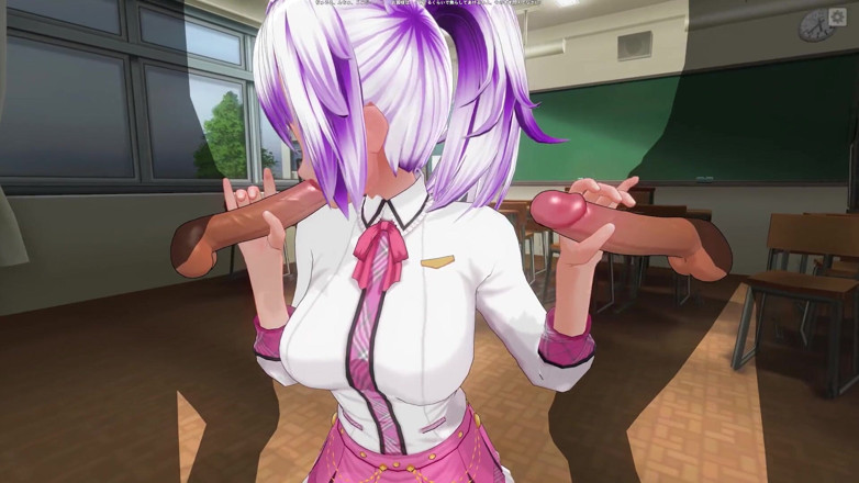 H3DC: 3D HENTAI Girl sucks off her friends until they cum