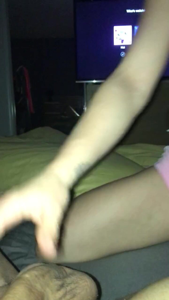 AnthonyJonezs: Blonde Sucking My Cock Before Going to Sleep